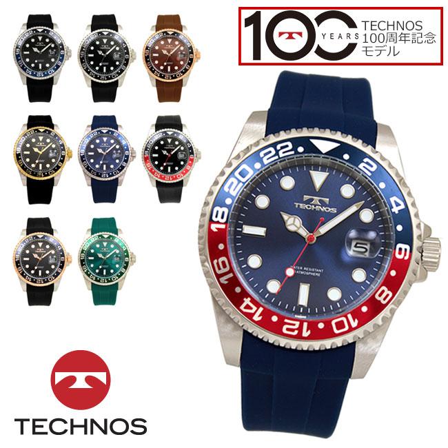 TECHNOS（テクノス） T6C28【100周年記念モデル】 シリコンベルト 回転