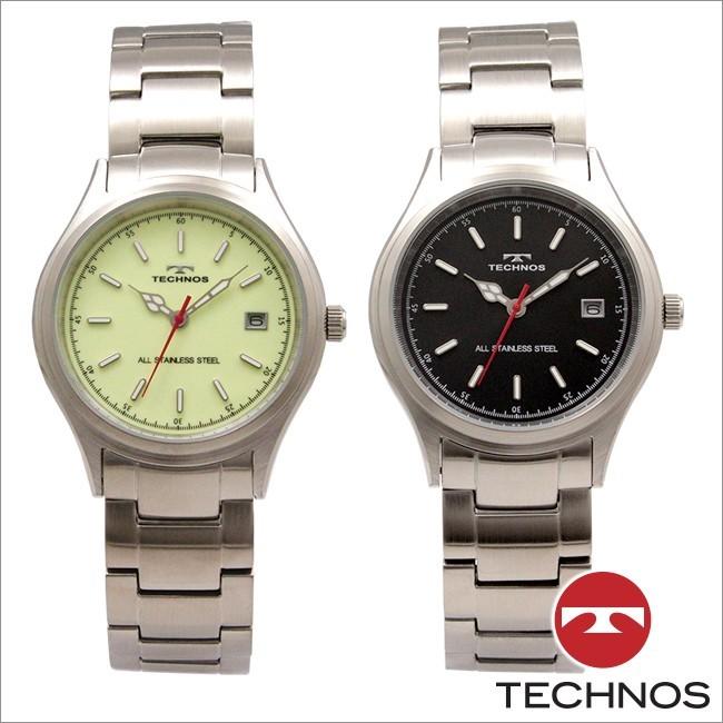 TECHNOS（時計） メンズウォッチ（文字盤カラー：グリーン系）の商品 