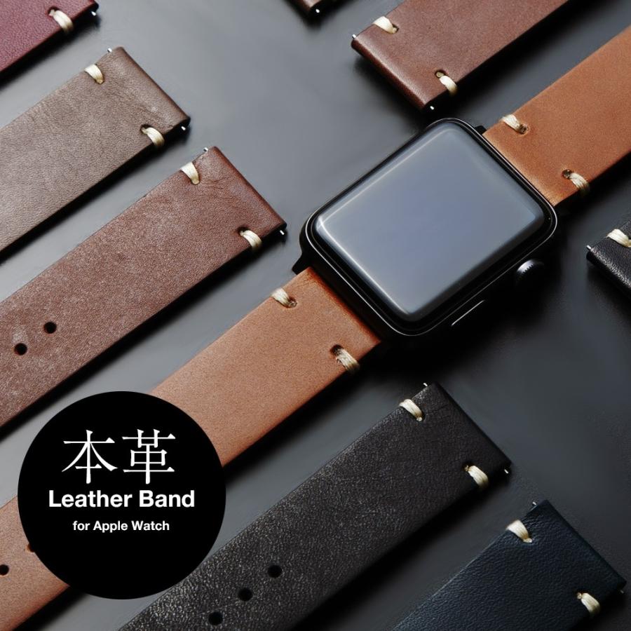 アップルウォッチ バンド For Apple Watch 本革 レザー 38mm 40mm 42mm 44mm ブランド おしゃれ Qudffuisn4 スマートウォッチ ウェアラブル端末 Lasermedica Org