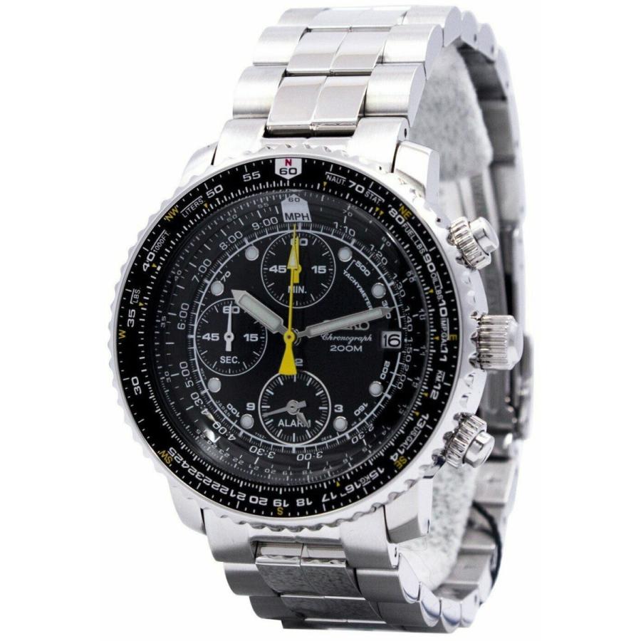 セイコー SEIKO 腕時計 海外モデル PILOT'S ALARM CHRONOGRAPH パイロット アラーム クロノグラフ SNA411P1  メンズ :SKO-0218:輸入腕時計専門店Watch Specialty - 通販 - Yahoo!ショッピング