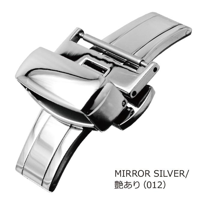 腕時計バックル  バックル交換 ステンレス PBF D-BUCKLE/ピービーエフディーバックル 10mm12mm14mm16mm18mm20mm22mm24mm  シルバー  ca-PBFSILVER-012の画像