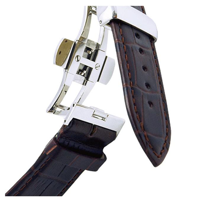 腕時計バックル  バックル交換 ステンレス PBF D-BUCKLE/ピービーエフディーバックル 10mm12mm14mm16mm18mm20mm22mm24mm  シルバー  ca-PBFSILVER-012の画像