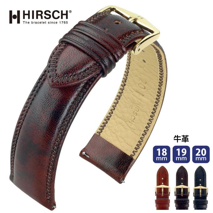 時計ベルト 腕時計用ベルト 時計バンド メンズ 交換 HIRSCH ヒルシュ