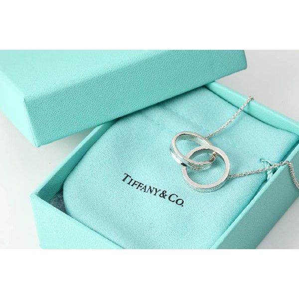ブライダルセール　ペアネックレス　ギフト　バースデー プレゼント　ＴＩＦＦＡＮＹ＆ＣＯ.  1837インターロッキングペンダント(S)　ペアー　並行輸入品の画像