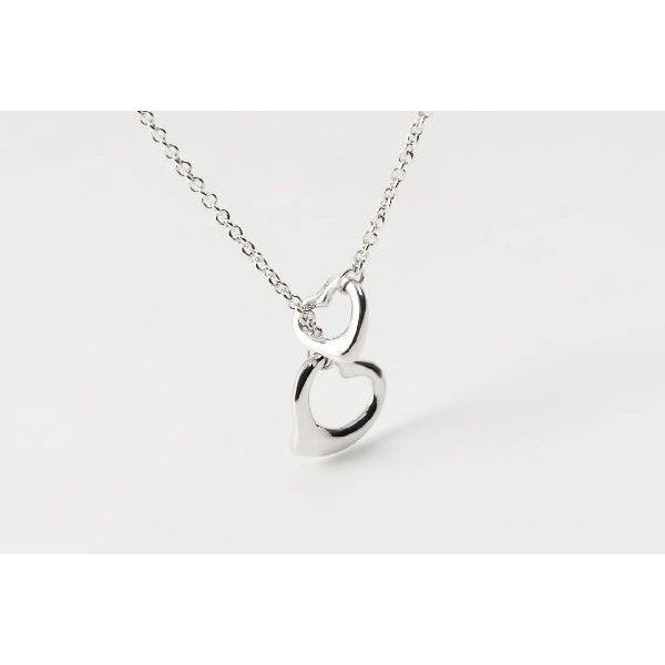 母の日セール　ネックレス 　バースデープレゼント ＴＩＦＦＡＮＹ＆ＣＯ.　”エルサ・ペレッティ” ダブルオープンハートラリアットネックレス　並行輸入品_3