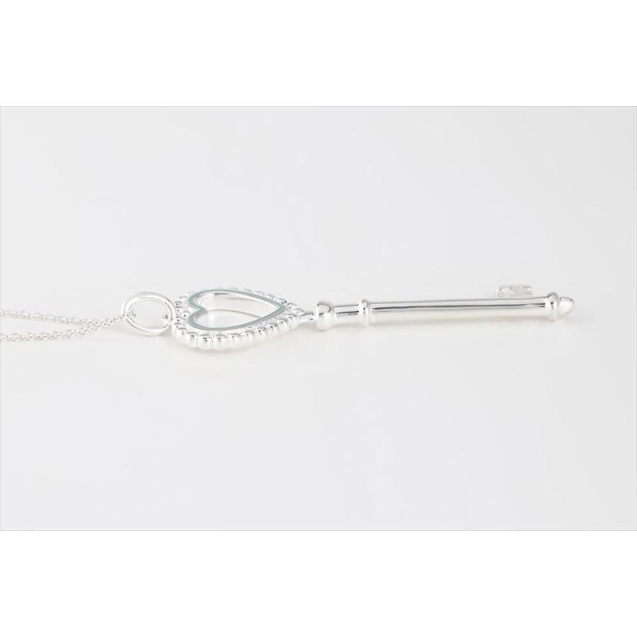 ブライダルセール　ネックレス 　贈り物　バースデー　プレゼント　 ＴＩＦＦＡＮＹ＆ＣＯ.　ハート キー ペンダント エナメル フィニッシュ　並行輸入品　_2