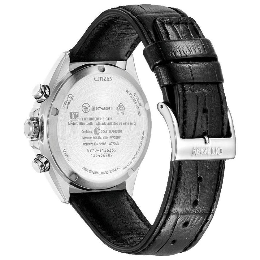 CITIZEN[シチズン]CITIZEN Smart Watch CITIZEN CONNECTED Eco-Drive W770　BZ1054-04E　Bluetoothコレクション メンズ　正規品｜watchclubfuzi-8951｜03