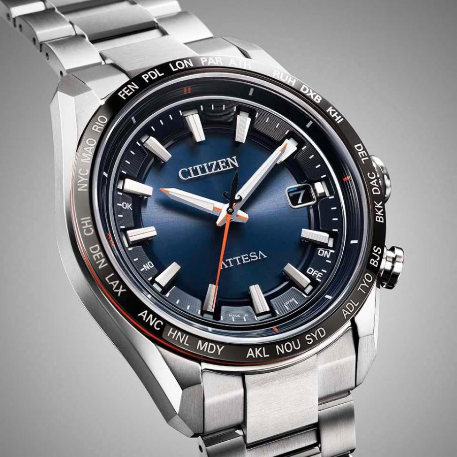 CITIZEN[シチズン] ATTESA [アテッサ] CB0287-68L　ACT Line　エコ・ドライブ電波時計（ワールドタイム機能）　メンズモデル　正規品｜watchclubfuzi-8951｜06