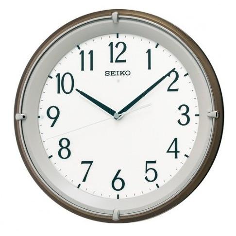 SEIKO[セイコー]　セイコークロック　KX203B　掛時計 夜でも見える　電波クロック　正規品｜watchclubfuzi-8951｜02