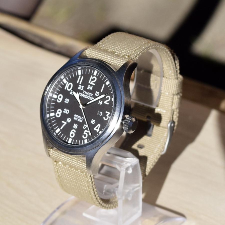 腕時計 メンズ TIMEX ミリタリー EXPEDITION SCOUT METAL t49961 t49962