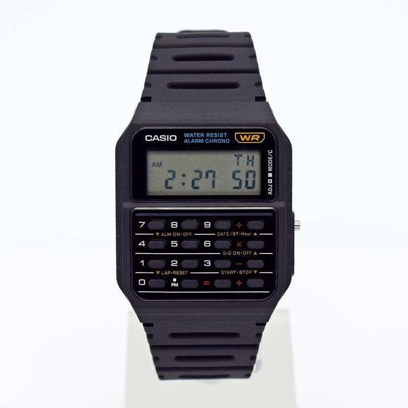 （5年保証）CASIO 日本未発売 デジタル 腕時計 メンズ 計算機付き アラーム ストップウォッチ 機能付き CA53W-1 チープカシオ チプカシ｜watchcrash
