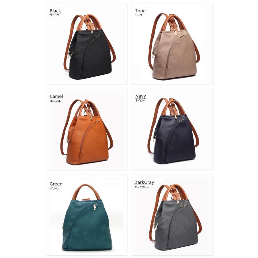 GUSCIO NEWカラー リュック ショルダー レディース 女性 バッグ