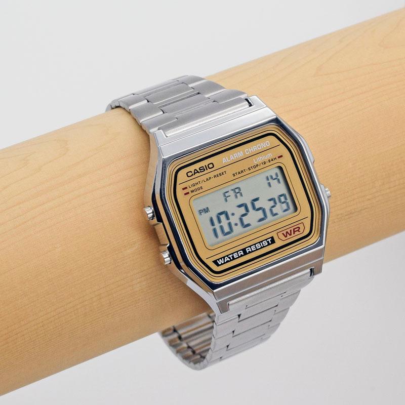 Casio デジタル 腕時計 メンズ レディース A158wea 9 チープカシオ ストップウォッチ アラーム A158wea 9 La Nature 通販 Yahoo ショッピング