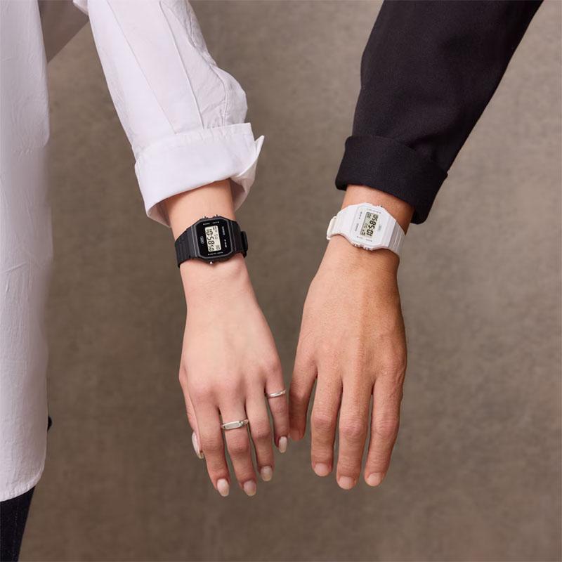 （5年保証）CASIO CLASSIC デジタル 腕時計 F-91WB メンズ レディース ペア ブラック 黒 ネイビー ホワイト 白 グレー | CASIO | 09