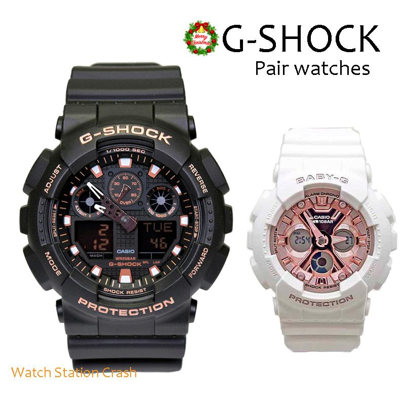 ペアウォッチ G Shock Baby G 腕時計 人気のブラック ホワイト Ga110mmc 1a Ba110rg 7a G Shock Pair02 Watch Station Crash 通販 Yahoo ショッピング