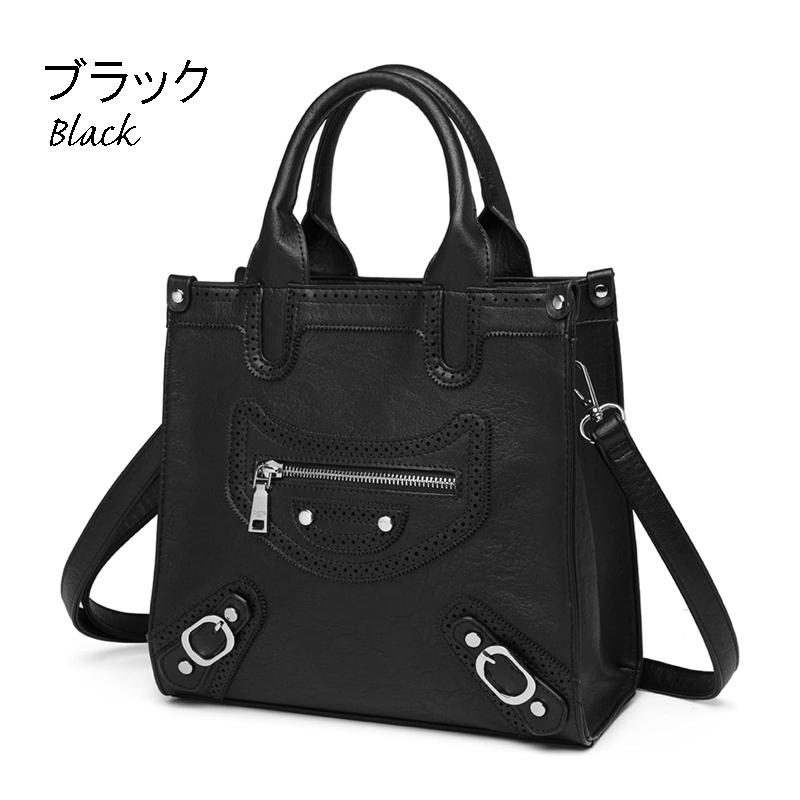 GUSCIO 2WAY バッグ ショルダーバッグ 個性派 パンチングデザイン かばん 12-0909 女性 レディース 高見え フェイクレザー 5カラー｜watchcrash｜02