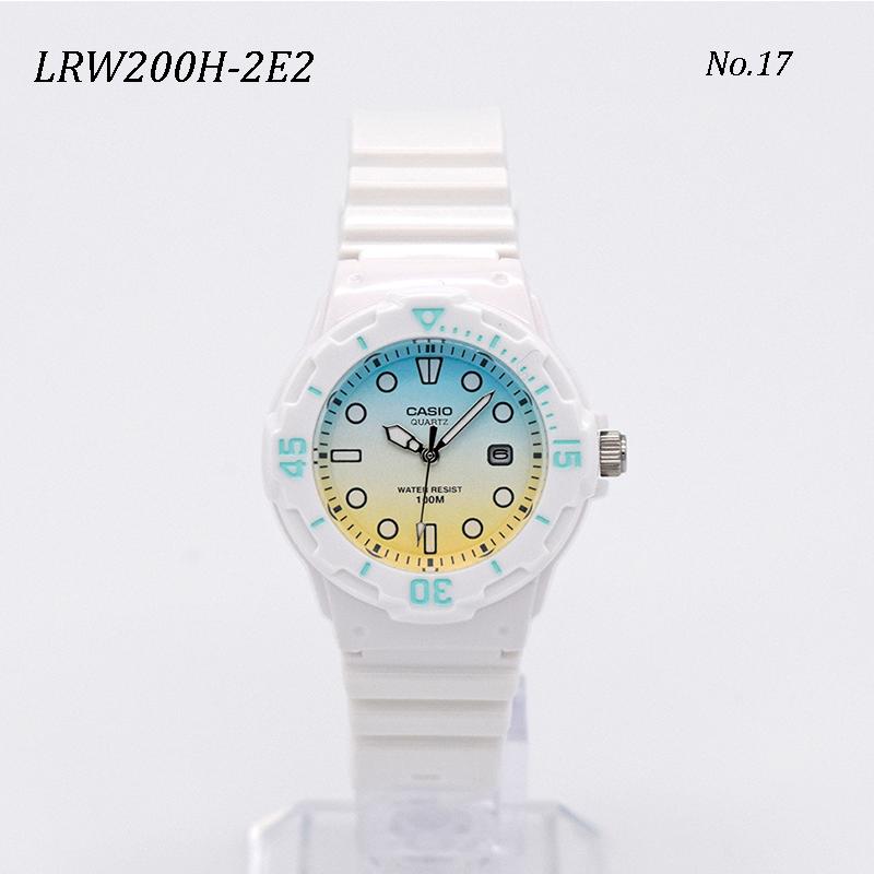 腕時計 レディース チープカシオ かわいい Lrw 0hシリーズ 100m防水 カレンダー付 5年保証 Lrw0h All Watch Station Crash 通販 Yahoo ショッピング