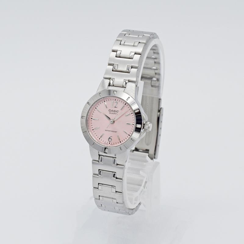 CASIO 腕時計 レディース ブレス ピンクダイヤル アナログ LTP−1177A-4A1 国内正規品 :LTP-1177A-4A1:la