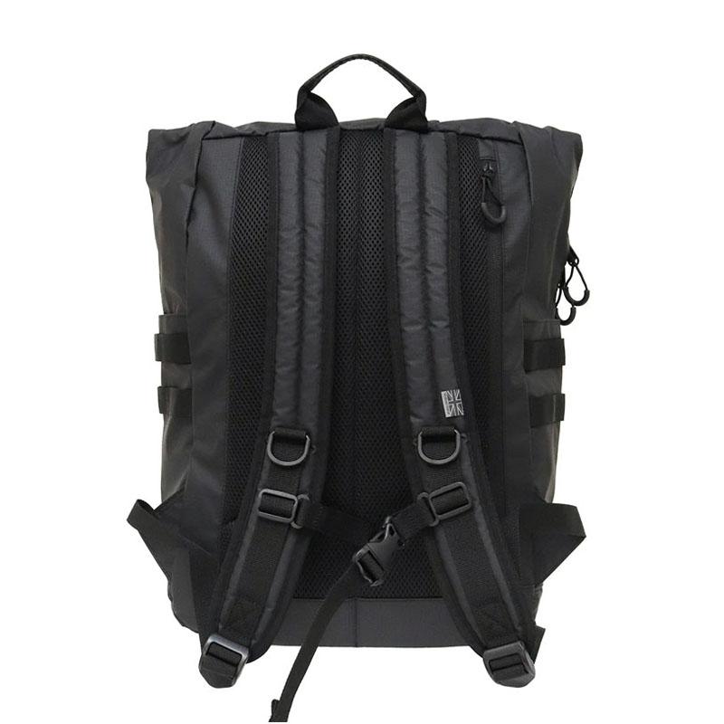 【未使用】MICHAEL LINNELL ボストンリュック ブラックホワイト MICHAEL LINNELL（マイケルリンネル） Boston Ruck ボストンリュック