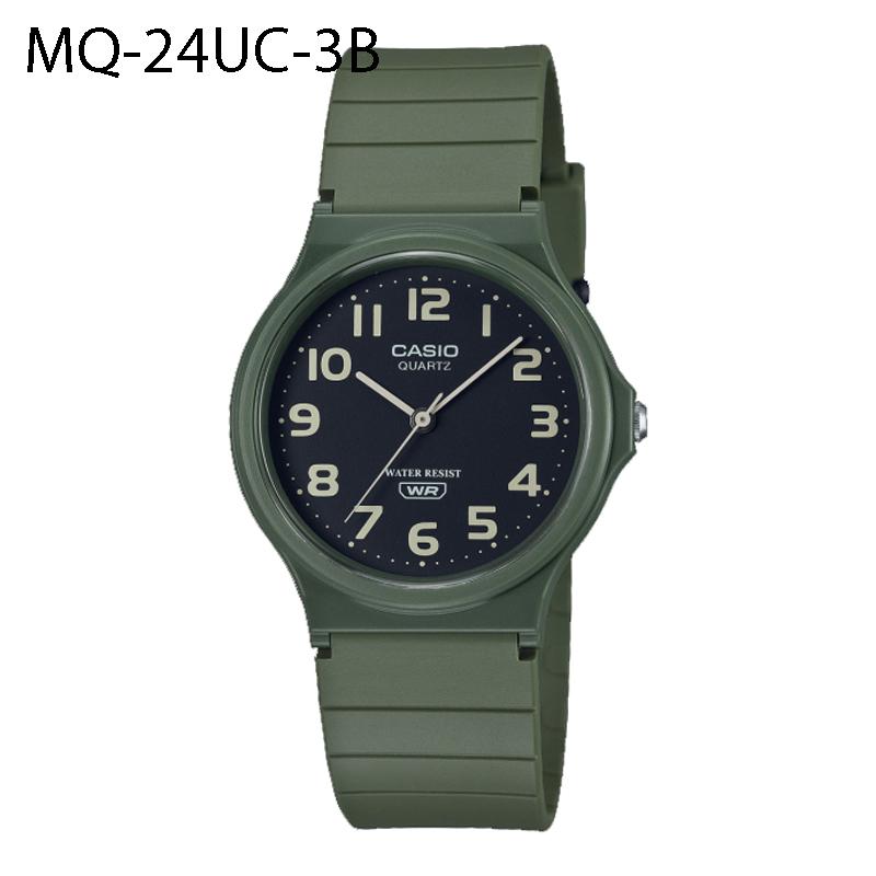 （新しい電池交換をしてから発送）腕時計 CASIO カシオ アナログ MQ-24UC 人気のくすみカラー 軽い 薄い 日常生活防水 レディース メンズ | CASIO | 02