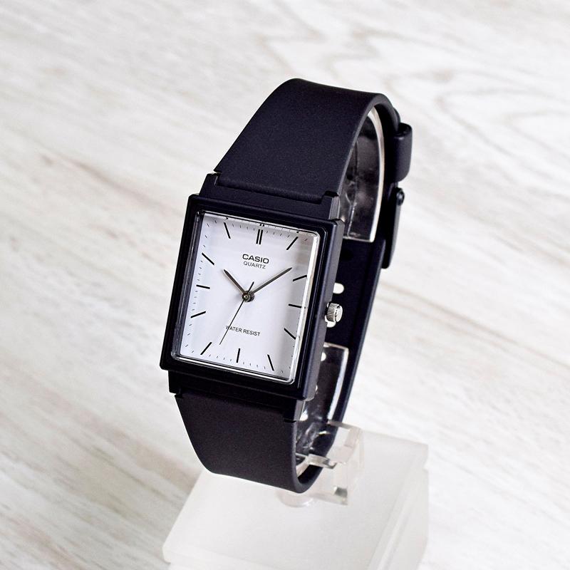 （新しい電池交換をしてから発送）（5年保証）CASIO アナログ メンズ 腕時計 レクタンギュラー MQ-27 MQ38 チープカシオ ブラック ブルー シルバー ゴールド | CASIO | 10