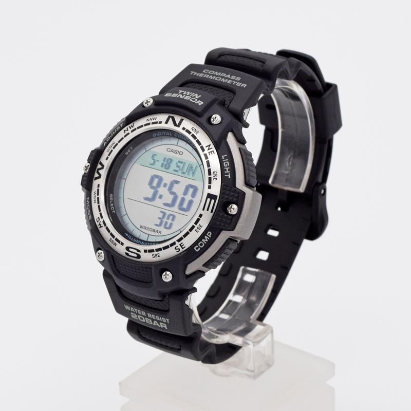 はっちゃん　カシオ SGW-100J 防水&温度&方位　腕時計 楽天市場】カシオ 腕時計 方位 温度計測機能 ツインセンサー