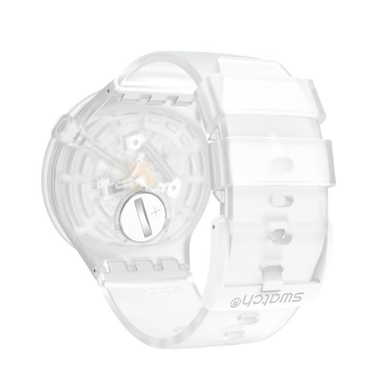 Swatch スウォッチ Whiteinjelly ホワイトインジェリー So27e106 Big Bold 安心の2年保証 腕時計 メンズ レディース So27e106 Watch Station Crash 通販 Yahoo ショッピング