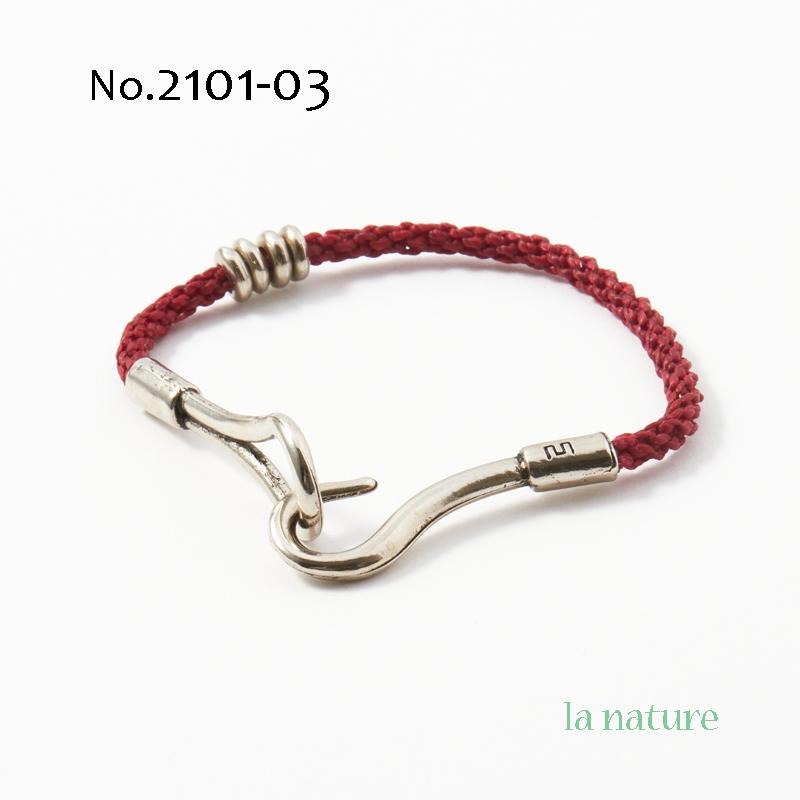 wakami ワカミ 手作り 編込みコード ブレスレット ブラック ベージュ