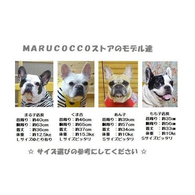 キリン柄・七分袖丈ラグラン : フレンチブルドッグ服・MARUCOCCO