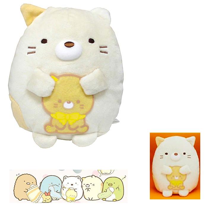 すみっコぐらし ねこ ぬいぐるみ マスコット グッズ すみっこぐらし フィギュア しろくまのてづくり ホビーポート Yahoo 店 通販 Yahoo ショッピング