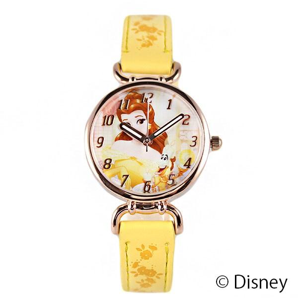 ディズニー Disney 腕時計 美女と野獣 時計 レディース キッズ ウォッチ プリンセス イエロー Dy4ye Watch Express 通販 Yahoo ショッピング