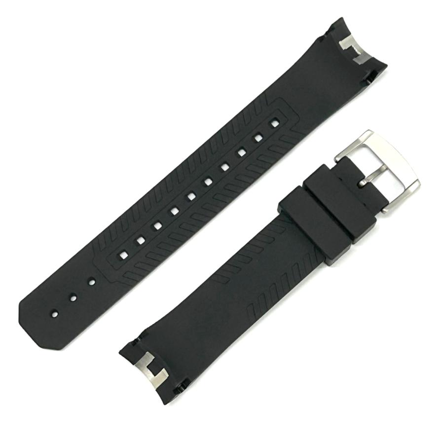 【比較的美品】　シチズン　アテッサ　チタンベルト　ネイビー シチズン アテッサ（腕時計用ベルト、バンド）｜腕時計用品