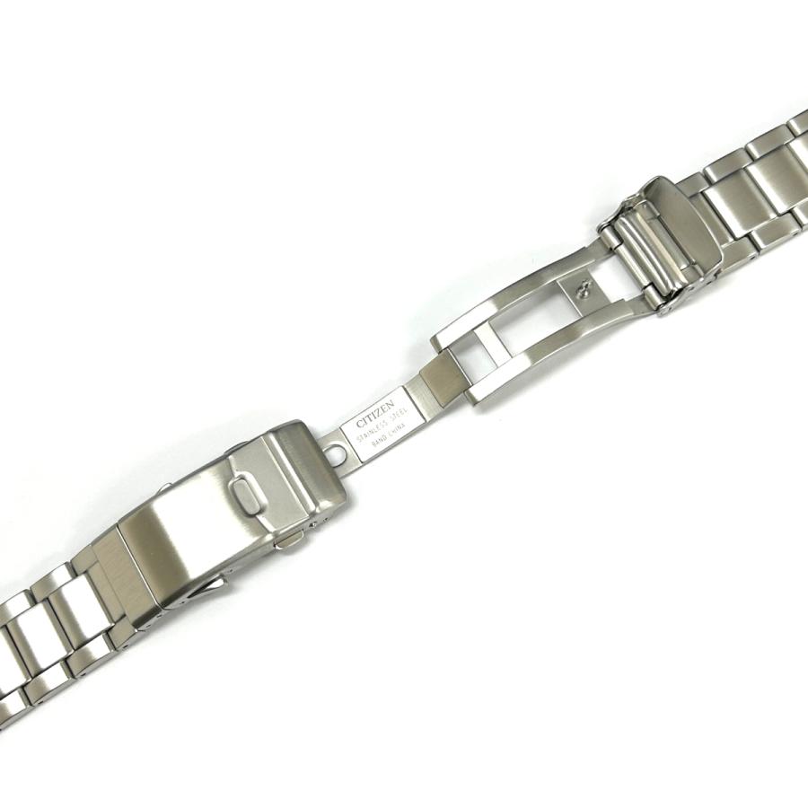 CITIZEN シチズン PROMASTER プロマスター MARINE エコドライブ 200m ダイバー BN0165-55L, BN0167-50H 純正 メタル バンド 20mm ステンレス 59-A2RSK-01の画像