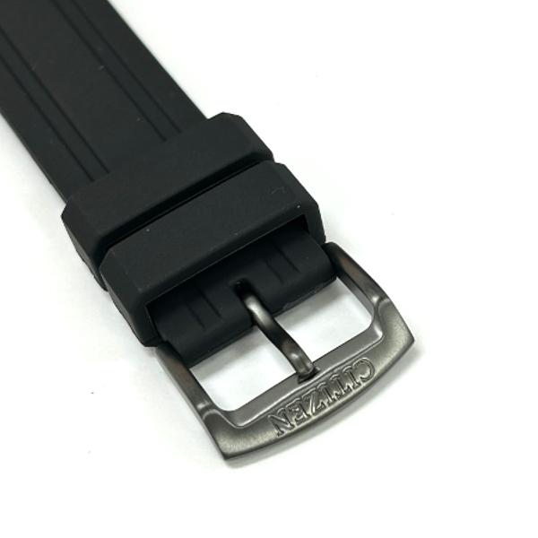 CITIZEN シチズン PROMASTER プロマスター 純正 ラバー ベルト NY0075-12L BN0205-10L用 ウレタン バンド ブラック 59-R50288_2