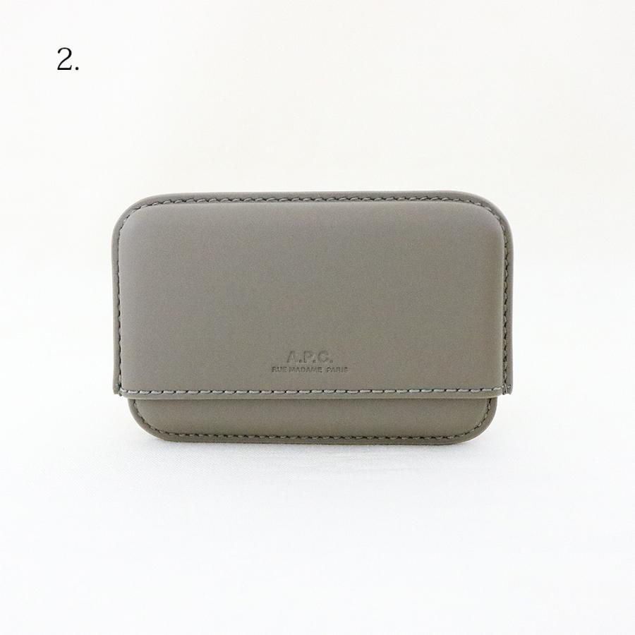 APC 名刺入れ コイン入れ 楽天市場】APC アーペーセー A.P.C. PXAWV F63349 カードケース
