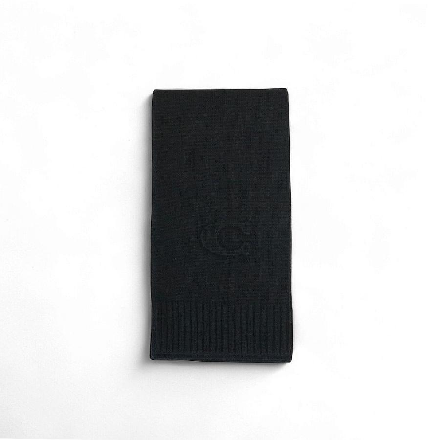 COACH マフラー CCL86-BLK ユニセックス COACH（コーチ） 【並行輸入品】コーチ マフラー ニット スカーフ