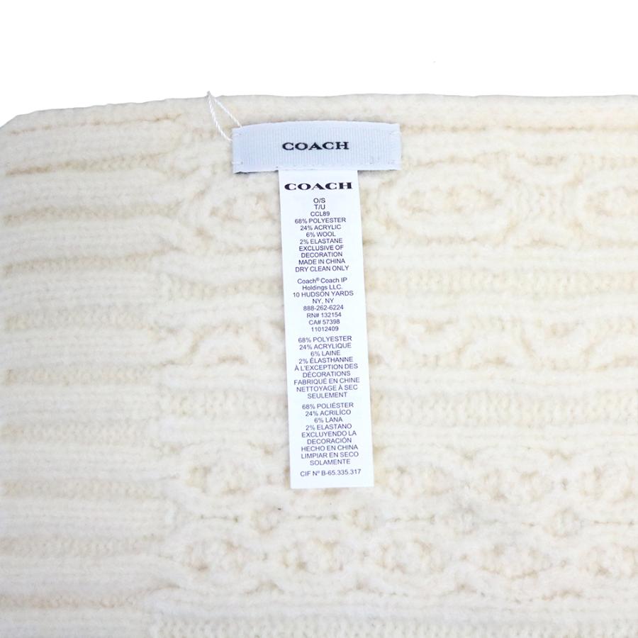 COACH（コーチ） 【並行輸入品】コーチ マフラー ケーブルニット