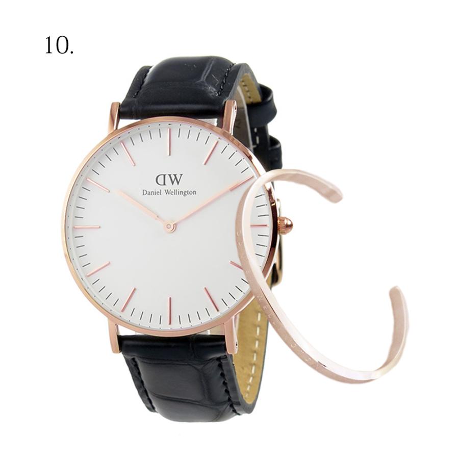 Daniel Wellington ダニエルウェリントン 腕時計とバングルアクセサリーのセットです。 Daniel Wellington ダニエルウェリントン バングル 腕時計 セット