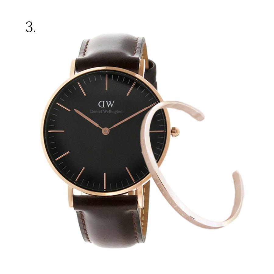 DANIEL WELLINGTON（ダニエルウェリントン）の腕時計とバングル Daniel Wellington（ダニエルウェリントン） 【並行輸入品】ダニエル