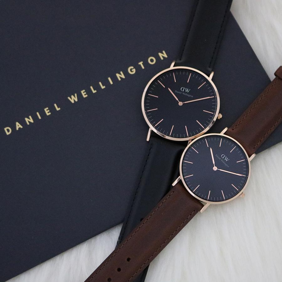 刻印・オリジナルラッピング付き ダニエルウェリントン 腕時計 Daniel Wellington 刻印 ラッピング付き ペア価格 3年保証