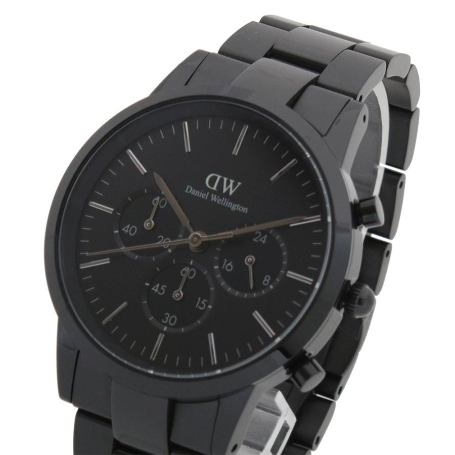 【並行輸入品】【3年保証】ダニエルウェリントン DANIEL WELLINGTON ICONIC CHRONOGRAPH LINK 腕時計の画像