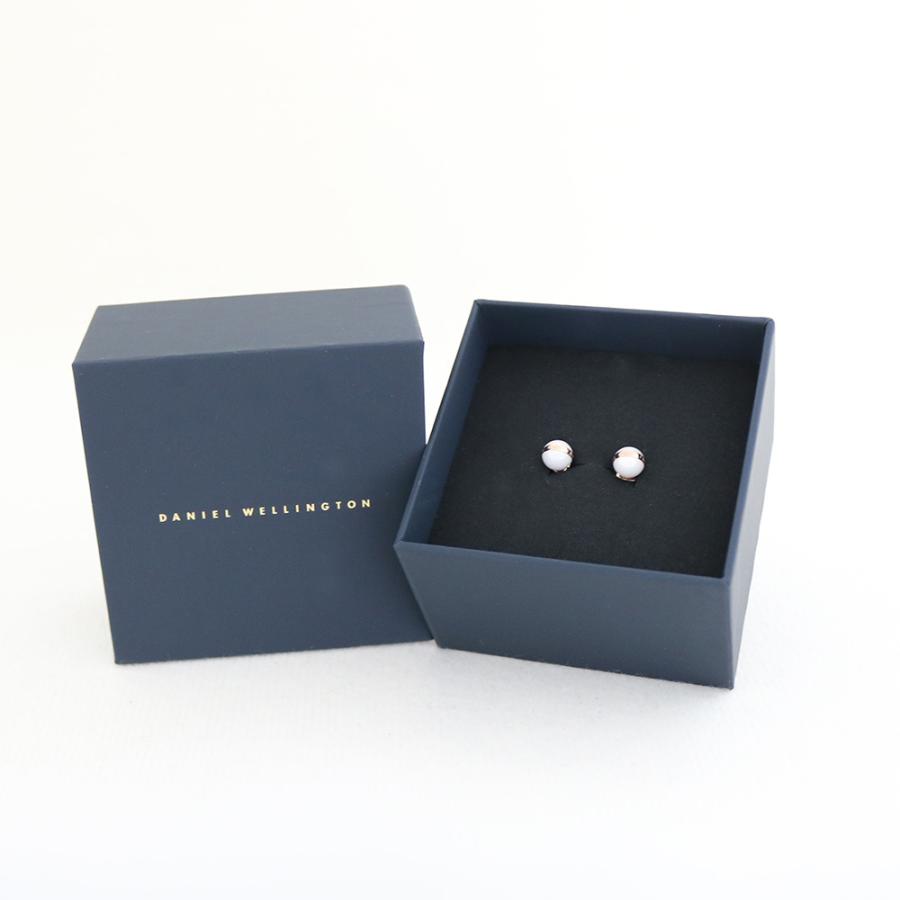 ダニエルウェリントン ピアス Crystal Hoop Earring レーディスピアス ローズゴールド