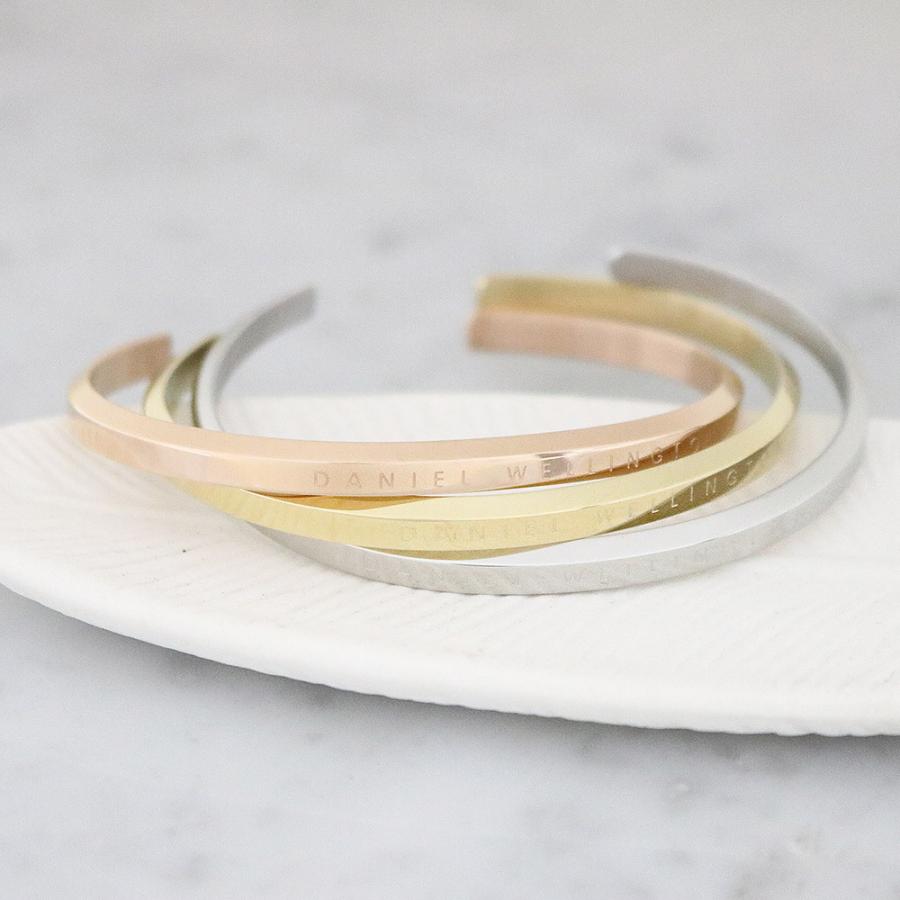 ダニエルウェリントン ゴールド オープン バングル ペアセット Daniel Wellington ダニエルウェリントン バングル 腕時計