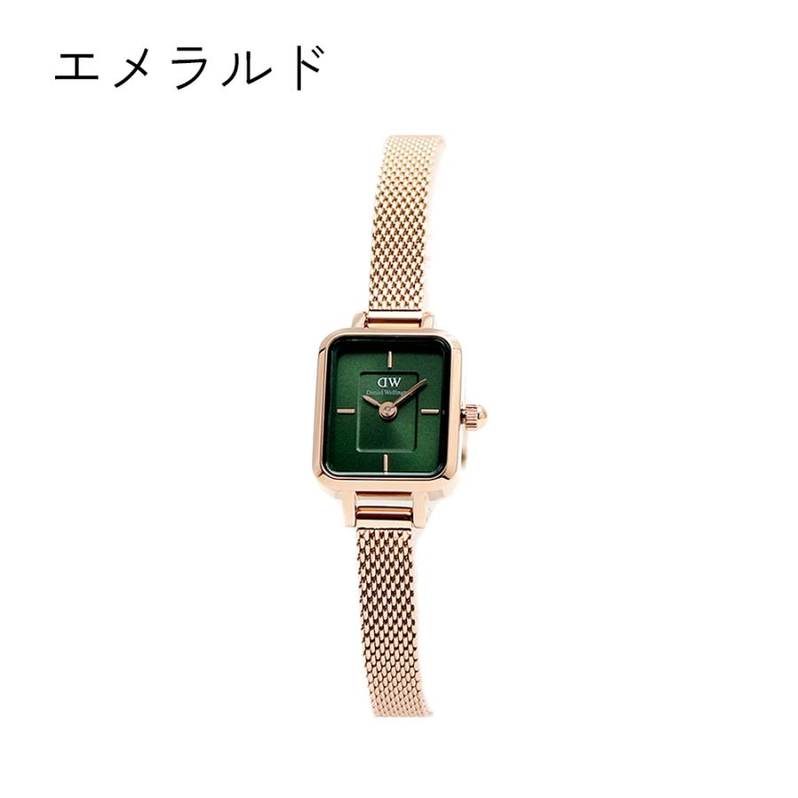 ダニエルウェリントン 腕時計 レディース クアドロルミニ ウォッチ クォーツ DANIEL WELLINGTON QUADRO シンプル 華奢 オフィス