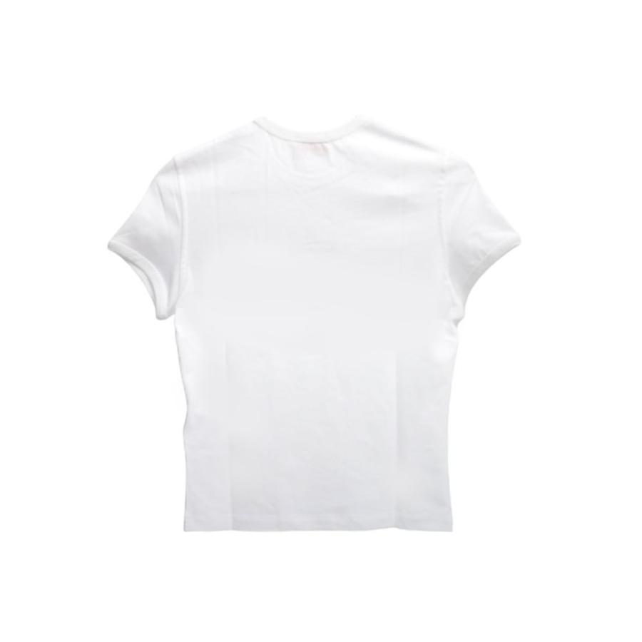 【並行輸入品】ディーゼル DIESEL Tシャツ  A16839 0CLBR レディース 半袖 オーバルD ブラック シンプル スリムフィット コットン 誕生日 女性 ギフト Y2K 爆買の画像