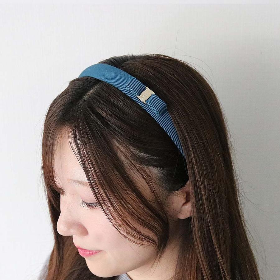 極美品　Salvatore Ferragamo ヴァラリボンカチューシャ FERRAGAMO 【並行輸入品】サルヴァトーレフェラガモ