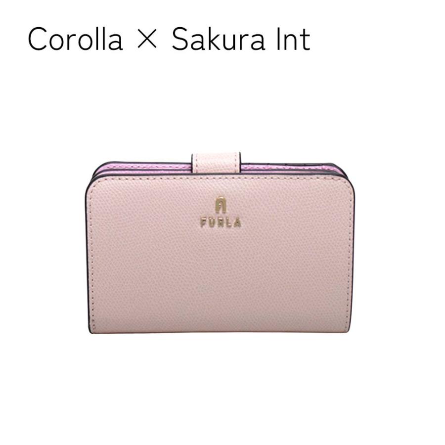 【並行輸入品】フルラ FURLA 二つ折り財布 折財布 レディース CAMELIA WP00314 ARE000 O6000 1257S 3787S 3790S 4302S 4304S ブラック ベージュ フルラ財布の画像