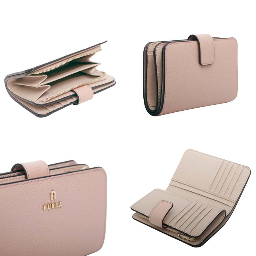 【並行輸入品】フルラ FURLA 二つ折り財布 折財布 レディース CAMELIA WP00314 ARE000 O6000 1257S 3787S 3790S 4302S 4304S ブラック ベージュ フルラ財布の画像