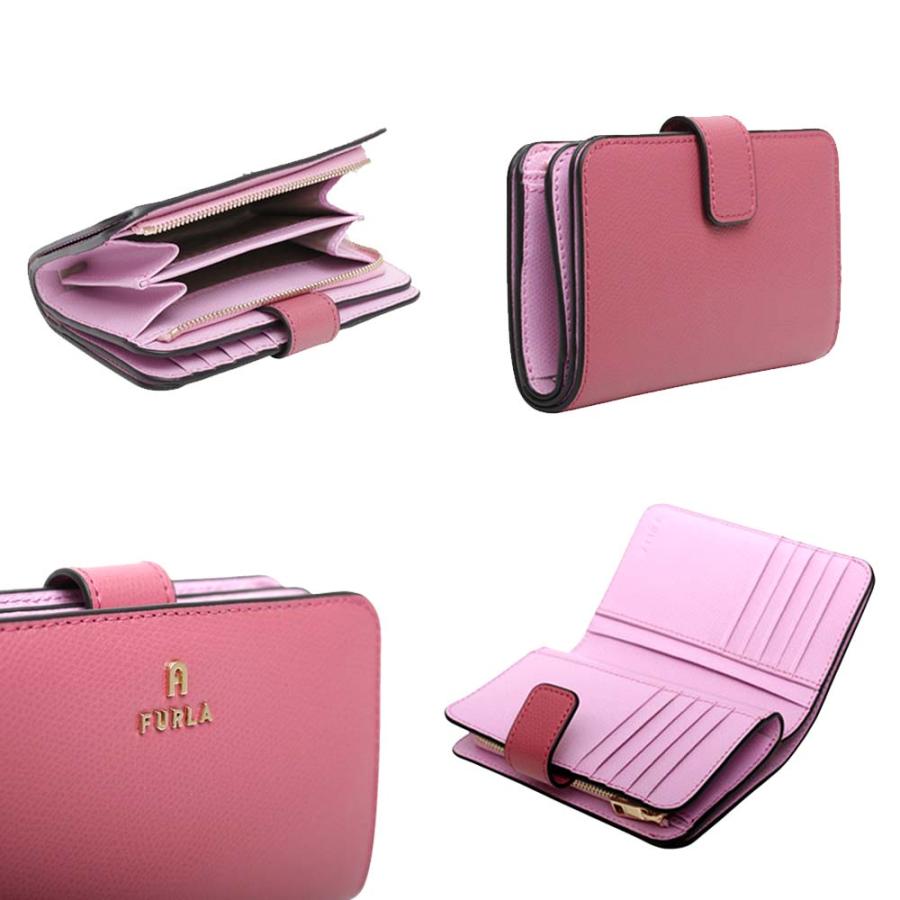 【並行輸入品】フルラ FURLA 二つ折り財布 折財布 レディース CAMELIA WP00314 ARE000 O6000 1257S 3787S 3790S 4302S 4304S ブラック ベージュ フルラ財布の画像