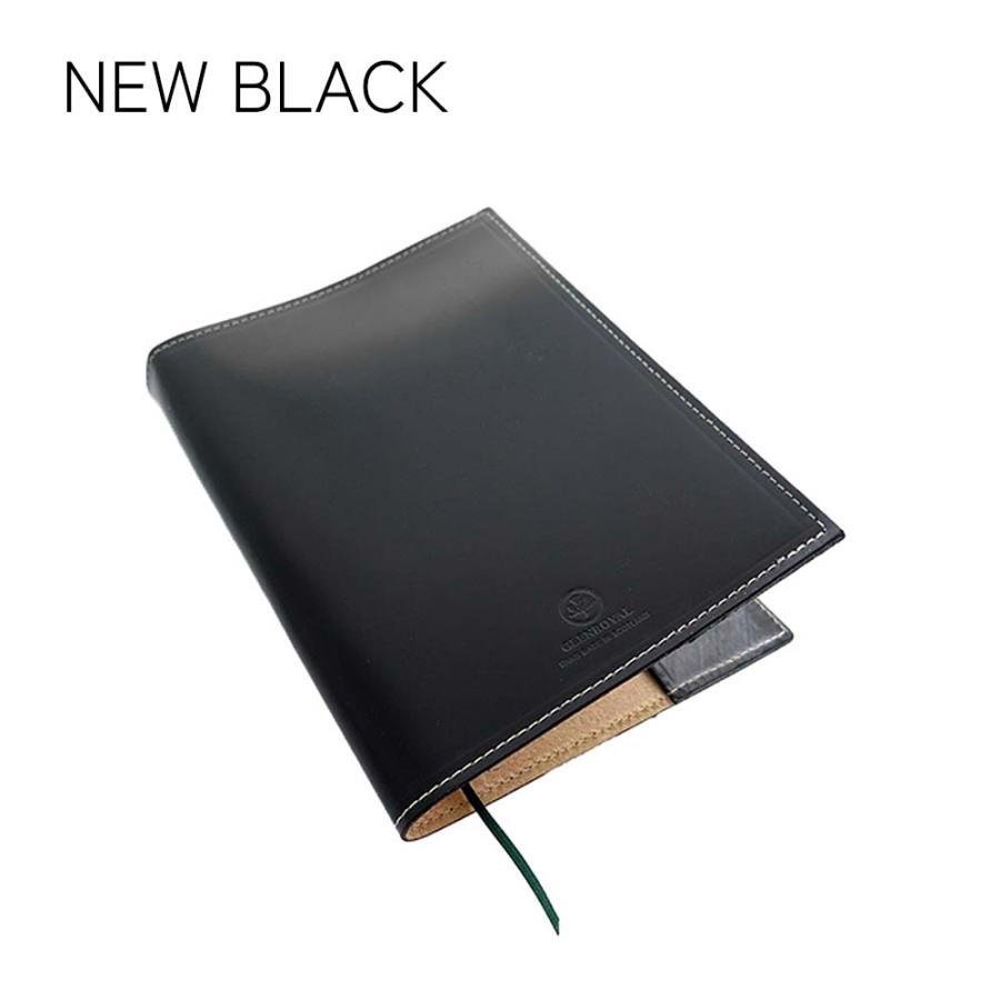 【並行輸入品】グレンロイヤル GLENROYAL BUNKO BOOK COVER ブックカバー メンズ レディース A6 文庫カバー ブラック ネイビー グリーン ブラウン ボルドーの画像